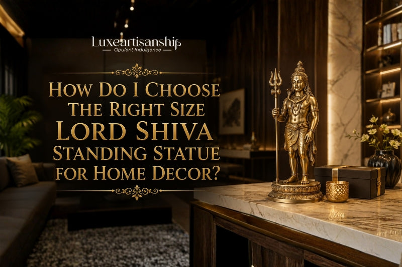 Lord Shiva standing statue 