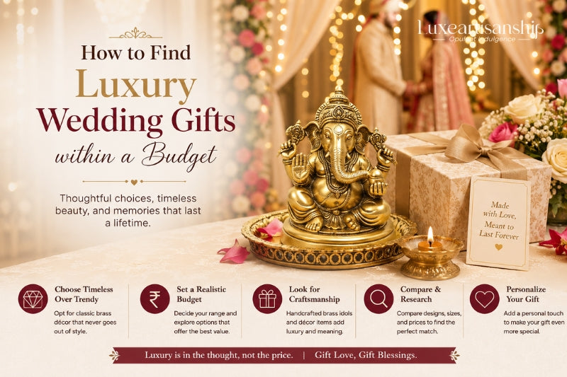 How to Find Luxury Wedding Gifts Within a Budget