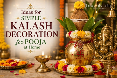 Ideas for Simple Kalash Decoration for Pooja at Home