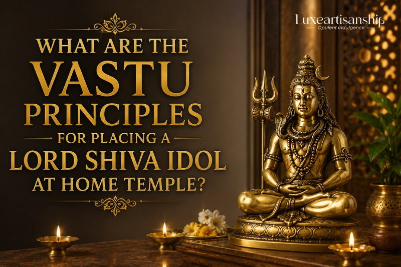 Lord Shiva Idol at Home 