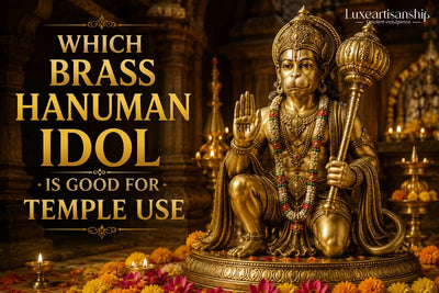 Which Brass Hanuman Idol Is Good for Temple Use