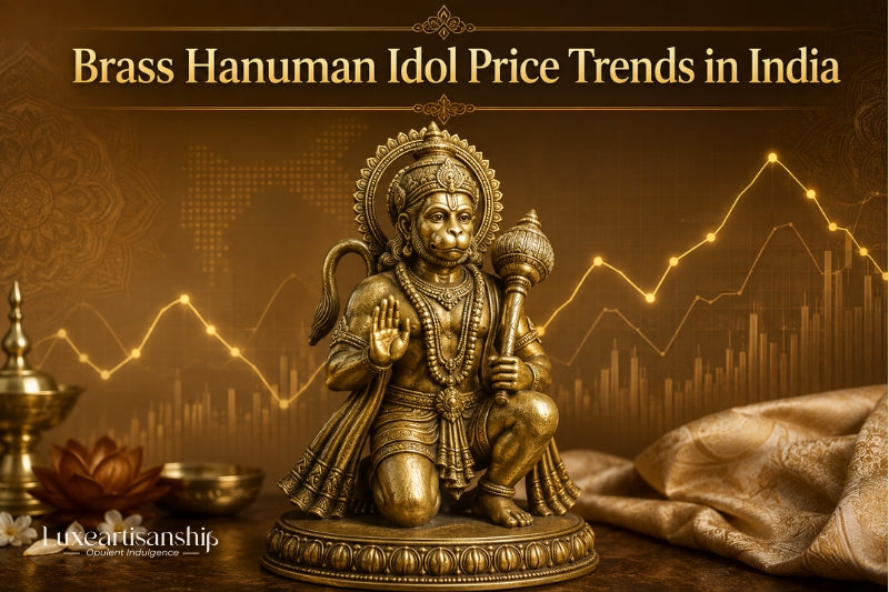 Brass Hanuman Idol Price Trends in India