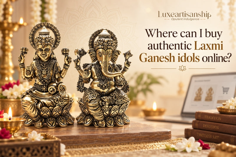 Authentic Laxmi Ganesh Idols