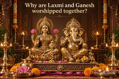 Why Are Laxmi and Ganesh Worshipped Together?