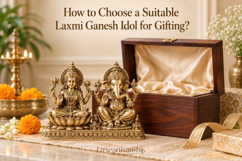 Laxmi Ganesh Idol for Gifting