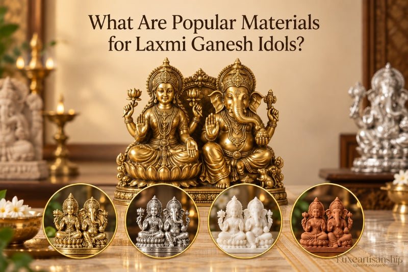 Popular Materials for Laxmi Ganesh Idols Explained