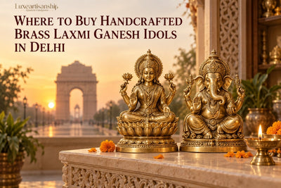 Where to Buy Handcrafted Brass Laxmi Ganesh Idols in Delhi