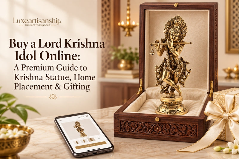 Buy a Lord Krishna idol Online: A Premium Guide to Krishna Statue, Home Placement & Gifting