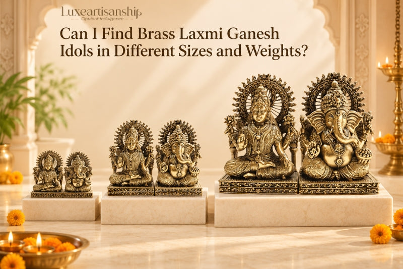 Laxmi Ganesh Idols: Size and Weight Guide