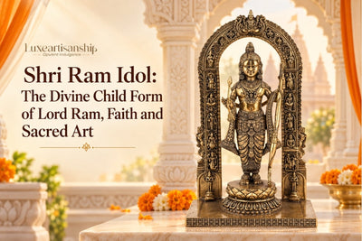 Shri Ram Idol: The Divine Child Form of Lord Ram, Faith and Sacred Art