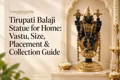 Tirupati Balaji Idol for Home: Vastu, Size, Placement & Collection Guide