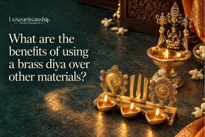 Benefits of Brass Diya Over Other Materials