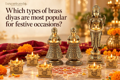 Popular Brass Diyas for Festive Occasions in India