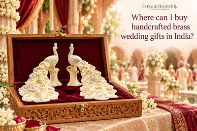 Where to Buy Handcrafted Brass Wedding Gifts in India