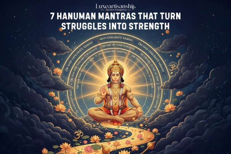 7 Hanuman Mantras That Turn Struggles into Strength and Bad Luck into Blessings! - Luxeartisanship