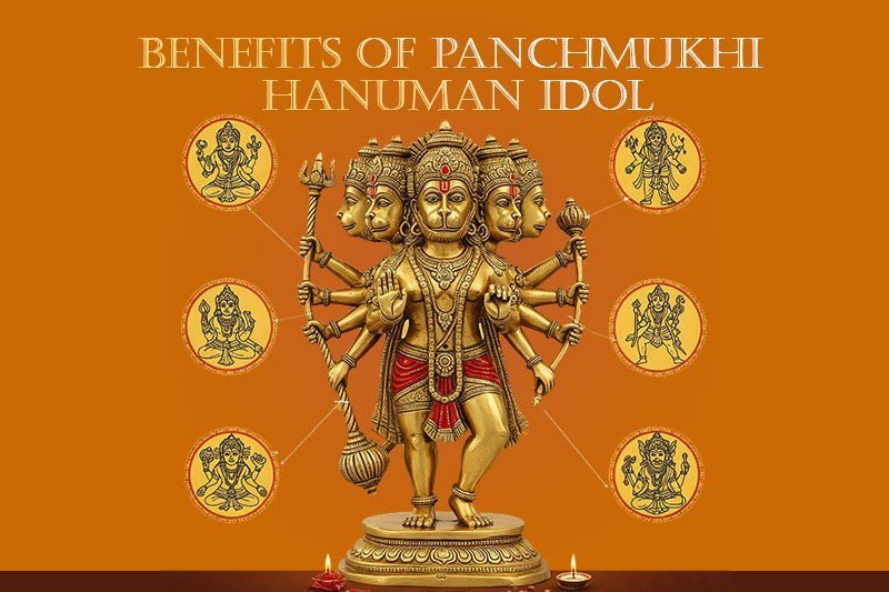 Benefits of keeping Panchmukhi Hanuman Idol Find out ! - Luxeartisanship