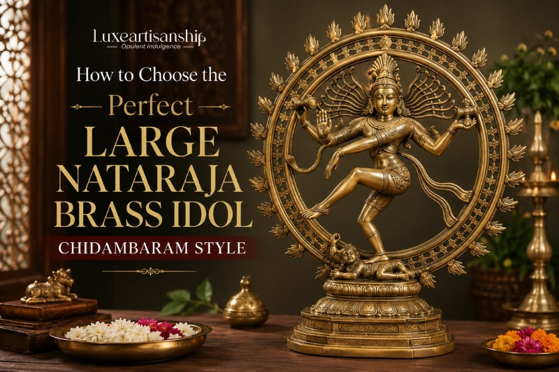 How to Choose the Perfect Large Nataraja Brass Idol Chidambaram Style