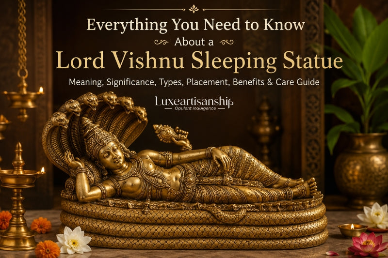 Lord Vishnu Sleeping Statue