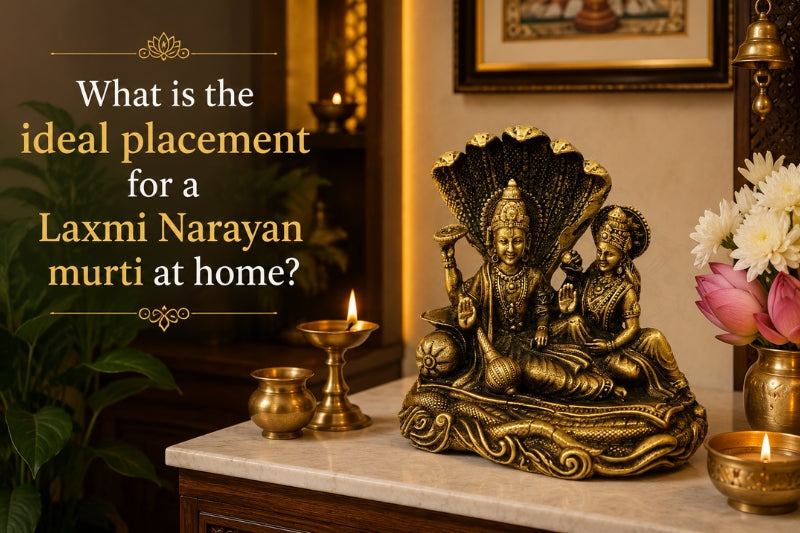 Laxmi Narayan murti at home