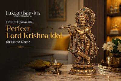 How to Choose the Perfect Lord Krishna Idol for Home Decor