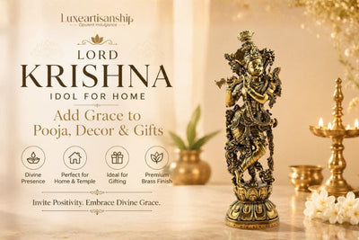 Lord Krishna Idol for Home: Add Grace to Pooja, Decor & Gifts