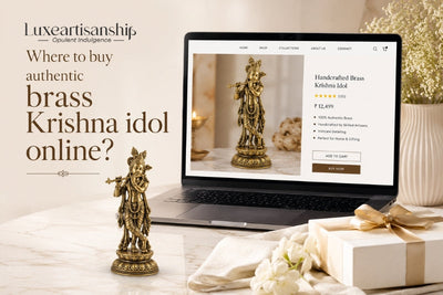 Where to Buy Authentic Brass Krishna Idol Online