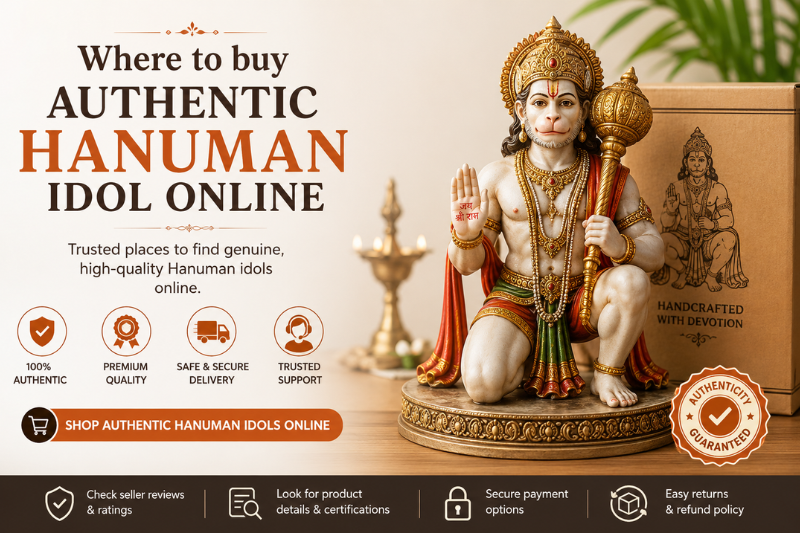 Authentic Hanuman Idol Online