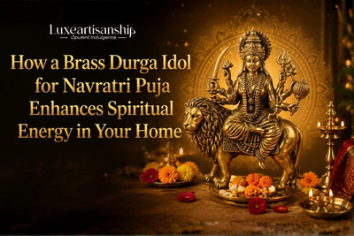 How a Brass Durga Idol for Navratri Puja Enhances Spiritual Energy in Your Home