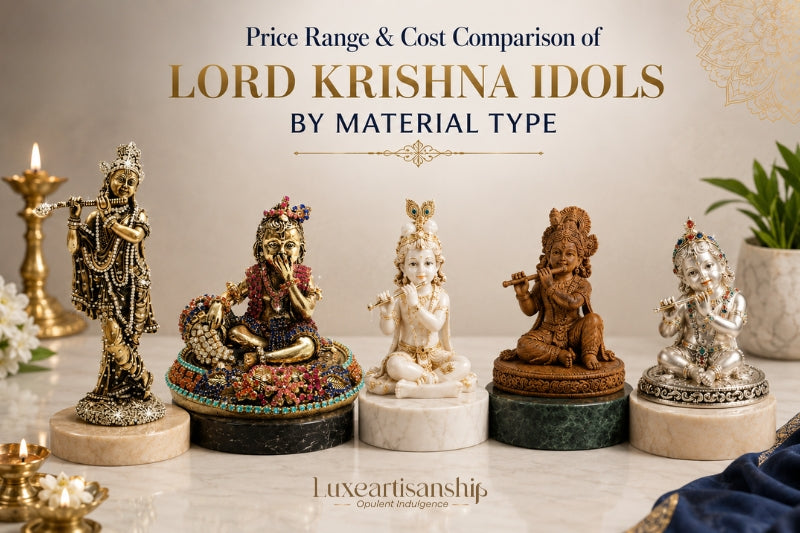 Lord Krishna Idol Price Guide: Material Cost Comparison