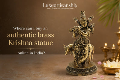 Where to Buy Authentic Brass Krishna Statue Online India
