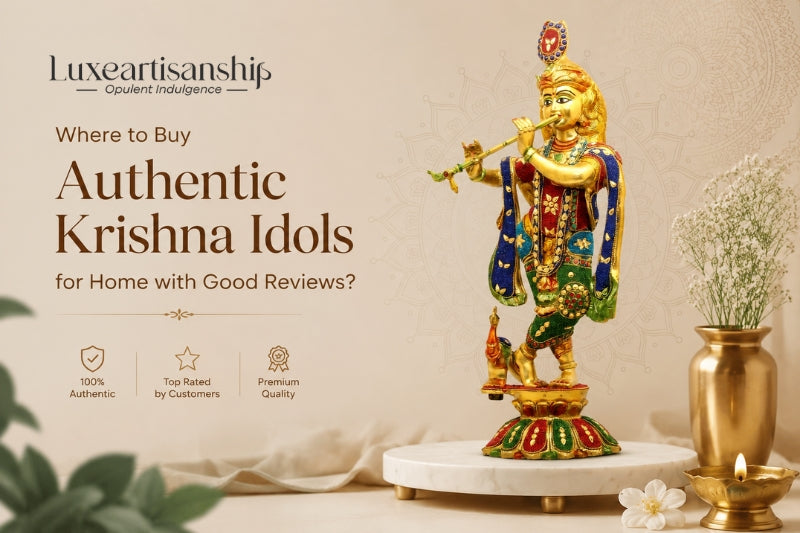 Authentic Krishna Idols with Reviews