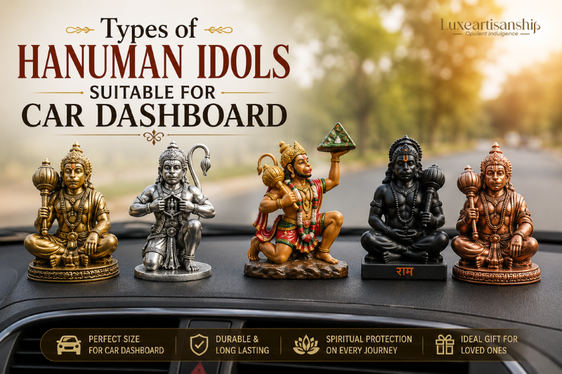 Types of Hanuman Idols Suitable for Car Dashboard