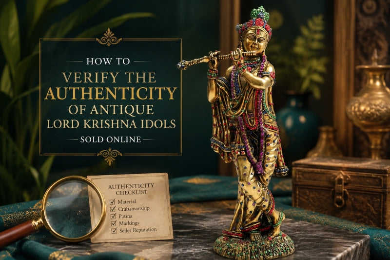 Authenticity of Antique Krishna Idols Online