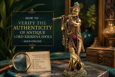 How to Verify Authenticity of Antique Krishna Idols Online