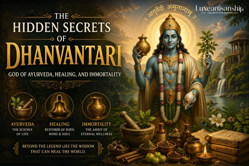 The Hidden Secrets of Dhanvantari: God of Ayurveda, Healing, and Immortality
