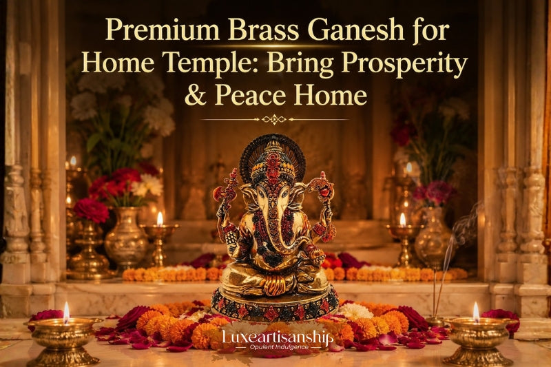 Brass Ganesh for Home Temple