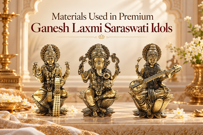 Materials Used in Premium Ganesh Laxmi Saraswati Idols