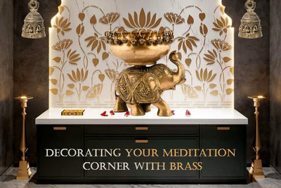 Decorating Your Meditation Corner with Brass: A Sacred Design Guide!