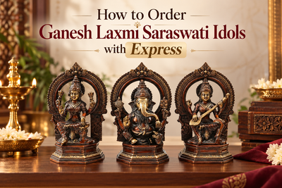 How to Order Ganesh Laxmi Saraswati Idols with Express