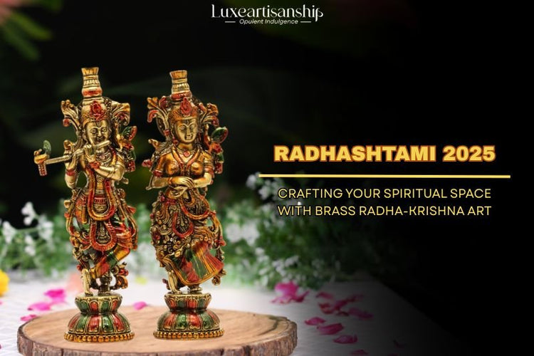 Radhashtami: Brass Radha Krishna Idols for Home Décor