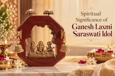 Spiritual Significance of Ganesh Laxmi Saraswati Idol