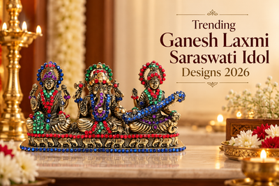 Trending Ganesh Laxmi Saraswati Idol Designs 2026