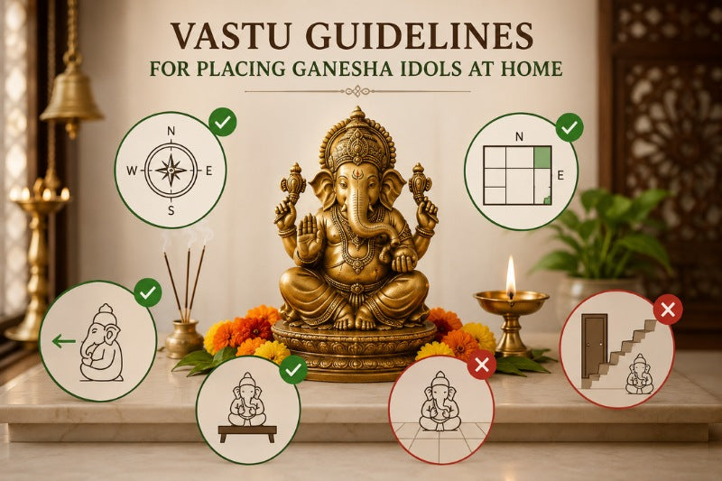 Vastu Ganesha Idol Placement