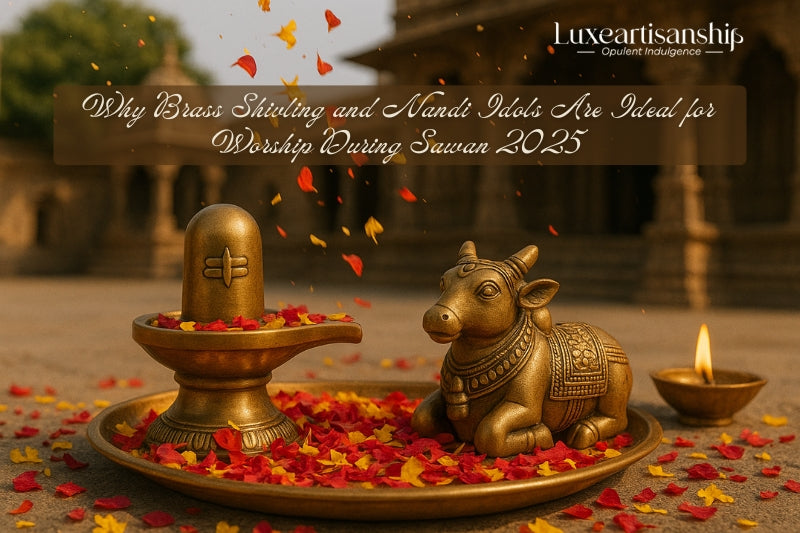 Why Brass Shivling and Nandi Idols Are Ideal for Worship During Sawan 2025?