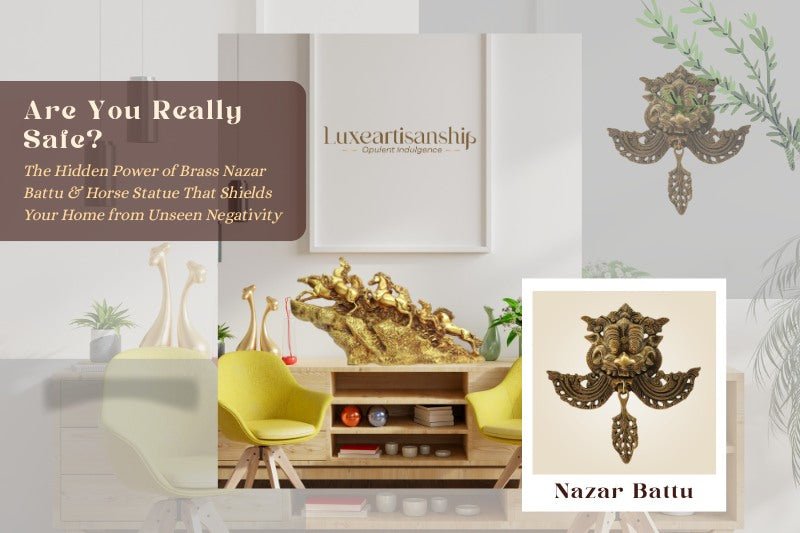 The Hidden Power of Brass Nazar Battu & Horse Statue
