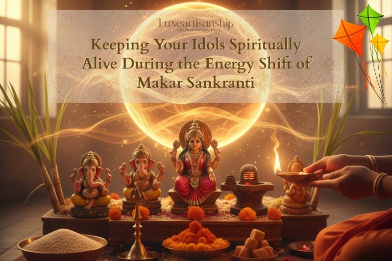 Keeping Your Idols Spiritually Alive During the Energy Shift of Makar Sankranti - Luxeartisanship