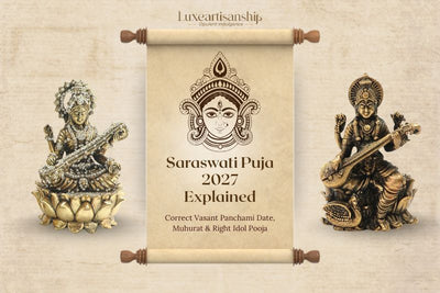 Saraswati Puja 2027 Explained – Correct Vasant Panchami Date, Muhurat & Right Idol Pooja!