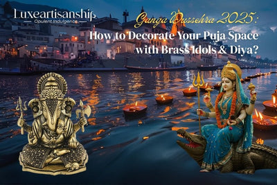 Ganga Dussehra 2025: How to Decorate Your Puja Space with Brass Idols & Diya?