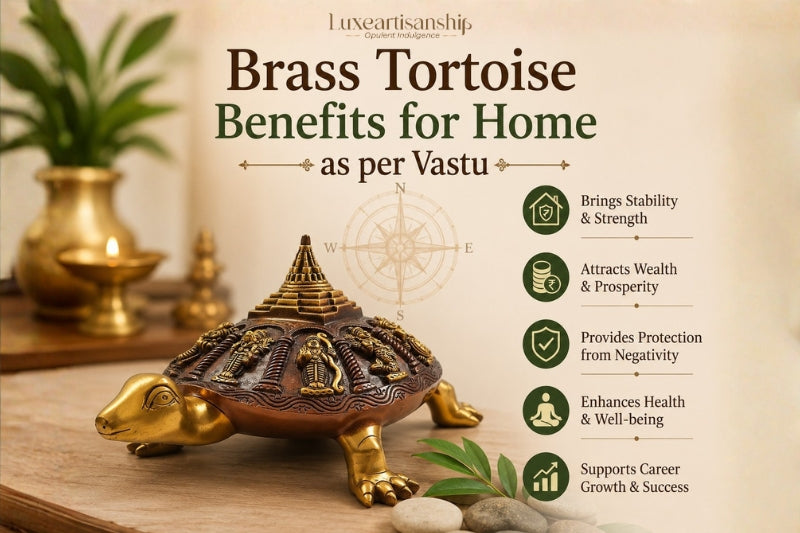 Brass Tortoise Vastu Benefits