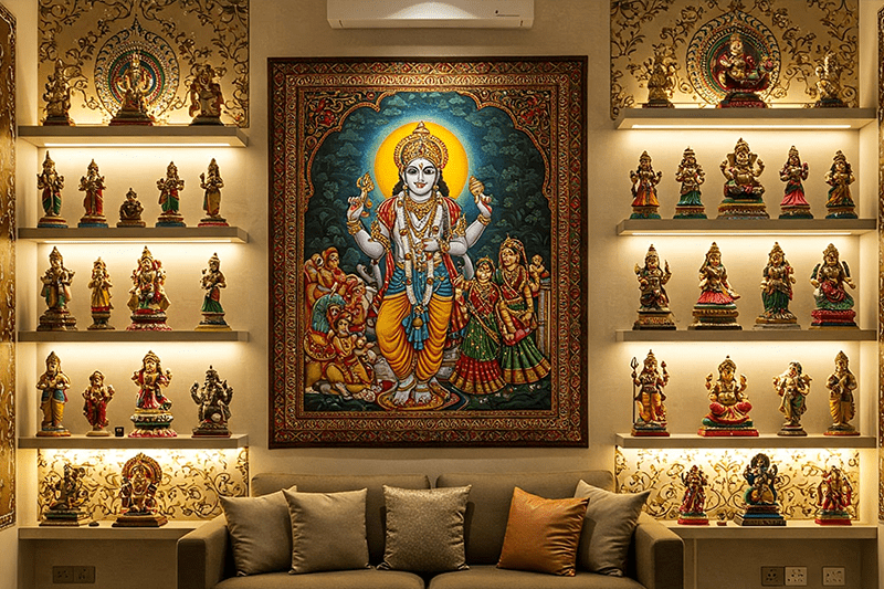 Brass Idols for Home Décor